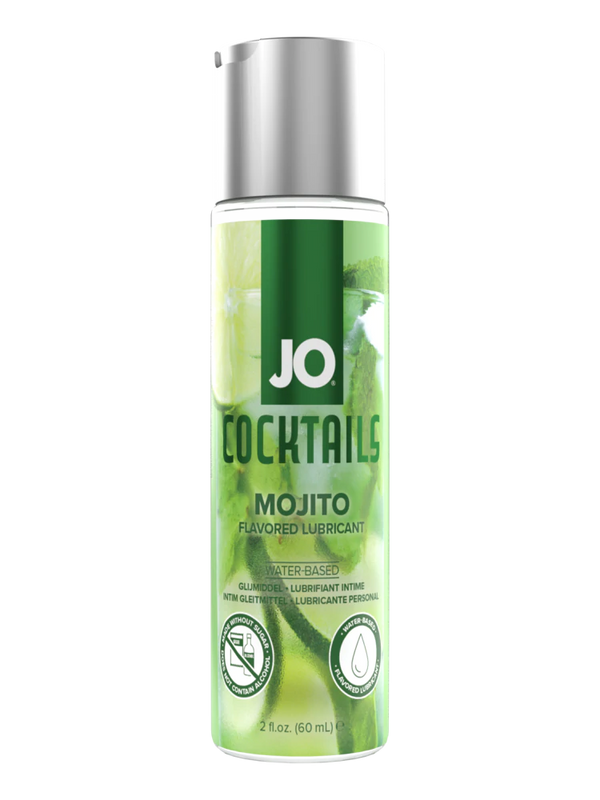 JO Cocktails - Mojito Flavored Lubricant - 2 floz 60 mL