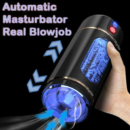 Automatic Sucking Vibration Male Stroker