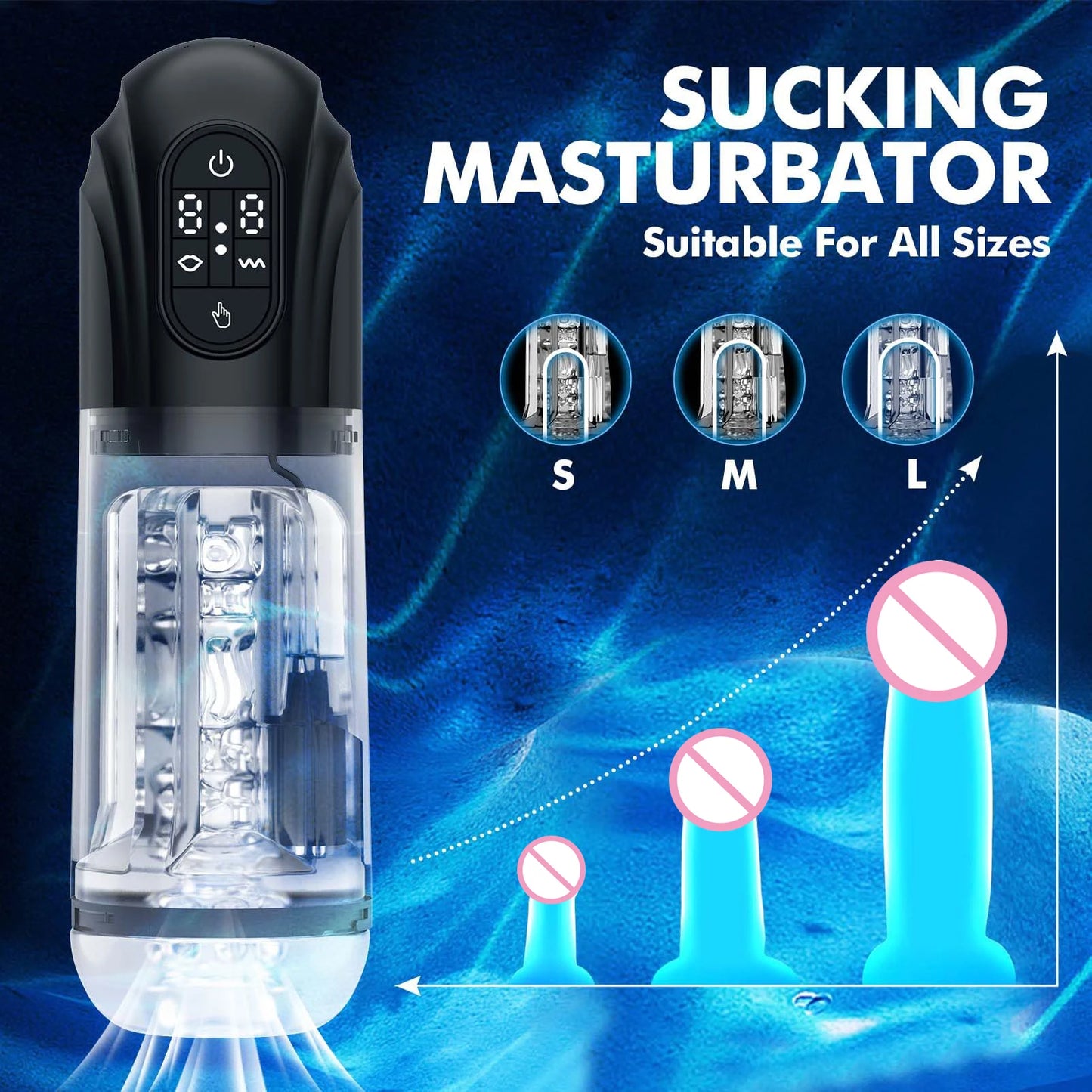 Automatic 2in1 Sucking  Blowjob Mastubator