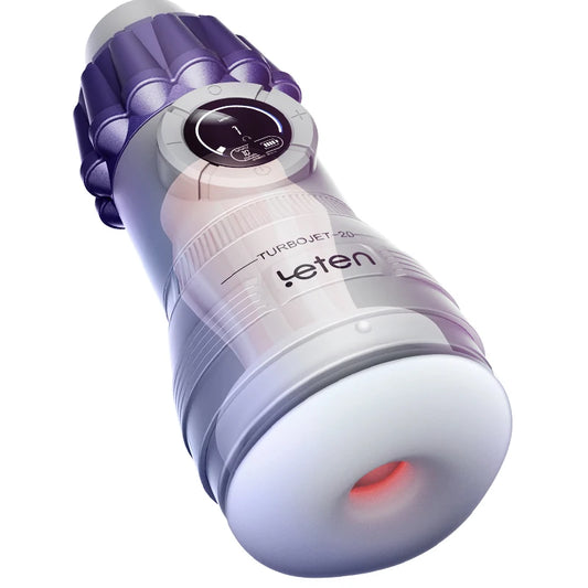 New Leten Vortex Spray 2.0-Voice Interaction Sucking Stroker Vibrator