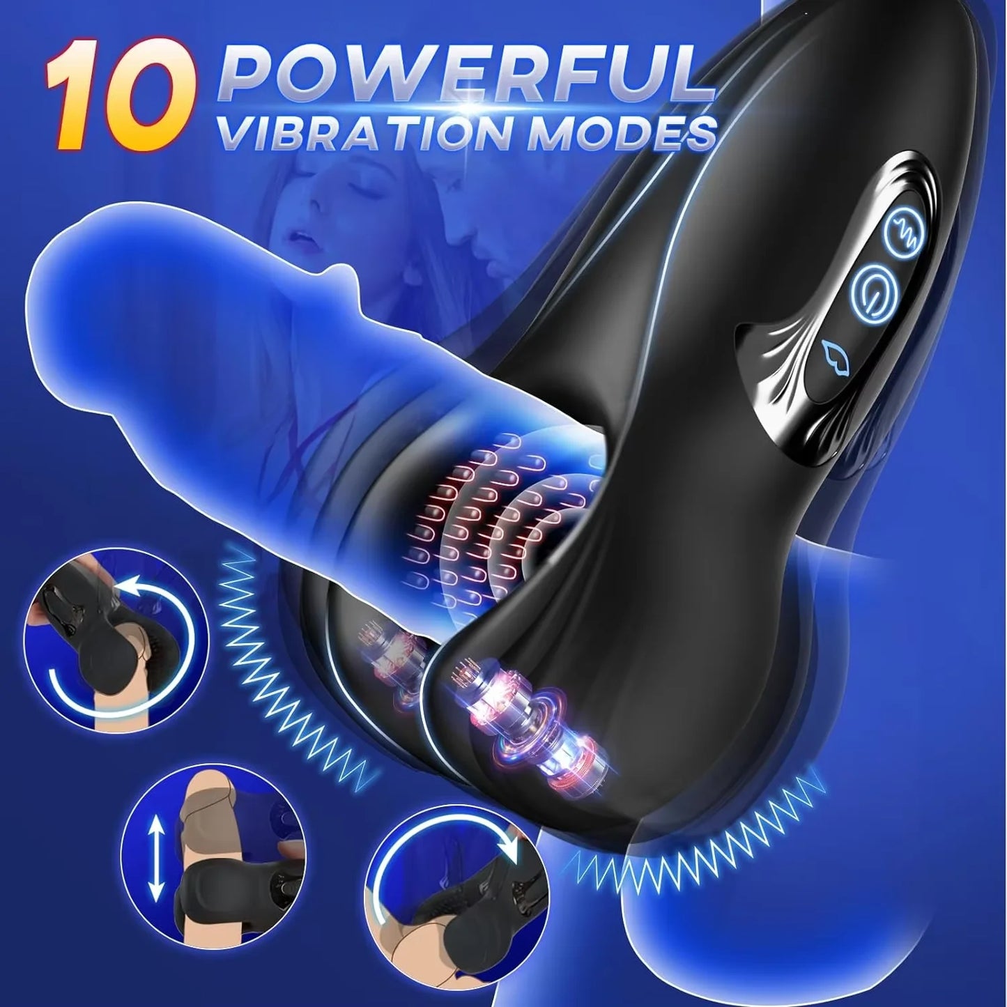 Automatic Male Vibrating Masturbator