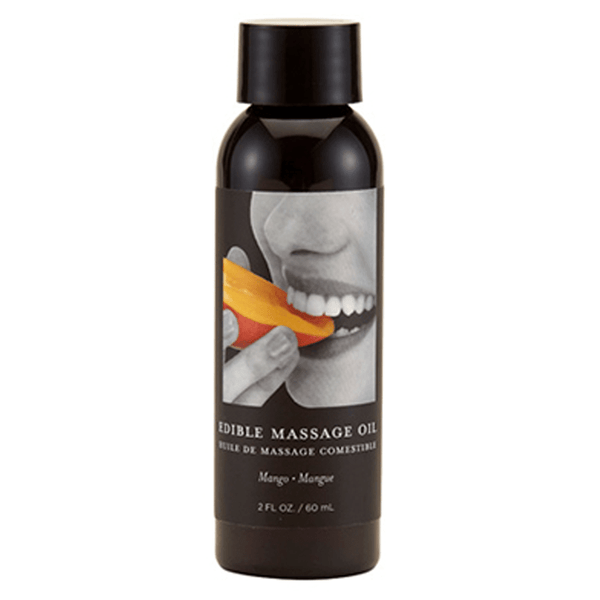 Edible Massage Oil Mango 2 fl oz / 60 ml - LustyBanana