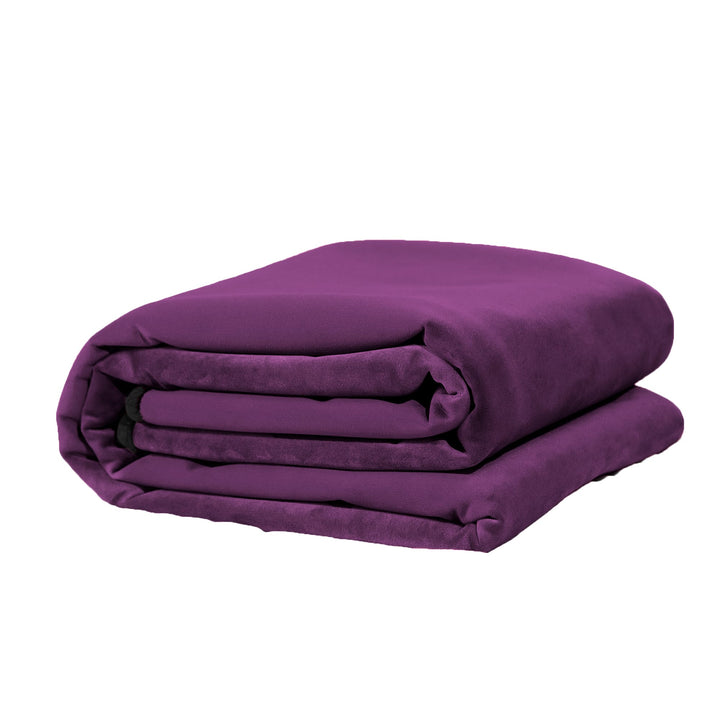 Fascinator Lush Throw Purple Microvelvet - King Size - LustyBanana