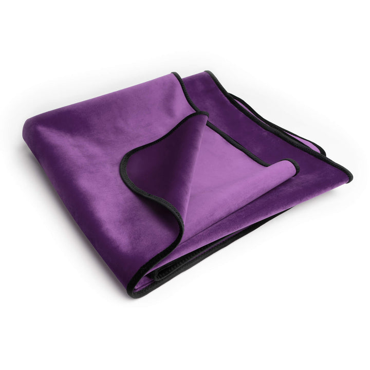 Fascinator Lush Throw Purple Microvelvet - King Size - LustyBanana