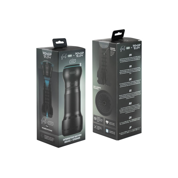 Feel by Kiiroo Pocket BCBS + PowerBlow combo - LustyBanana