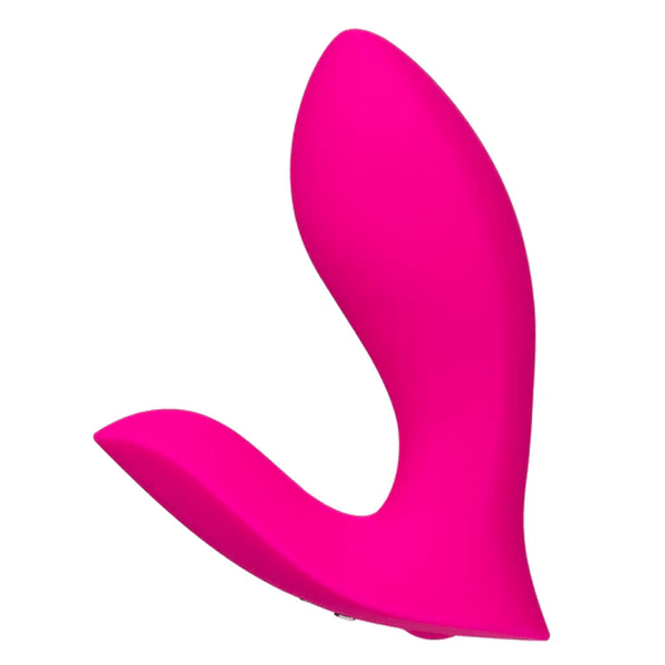FLEXER BLUETOOTH INSERTABLE DUAL PANTY VIBRATOR - PINK - LustyBanana