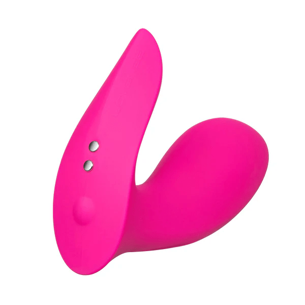 FLEXER BLUETOOTH INSERTABLE DUAL PANTY VIBRATOR - PINK - LustyBanana