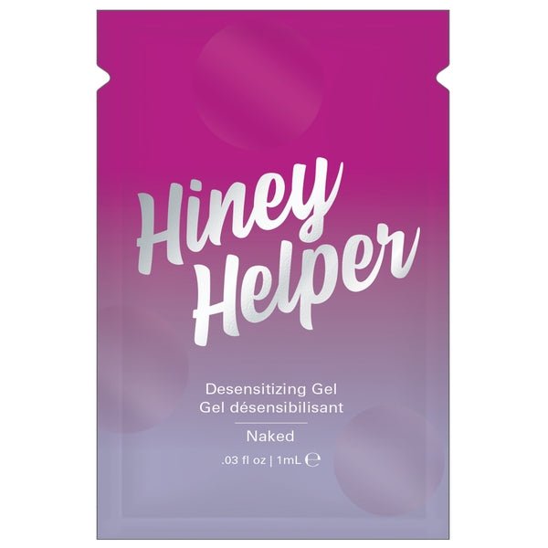 HINEY HELPER DESENSITIZING GEL - FOIL - 0.03 fl oz | 1 mL - LustyBanana