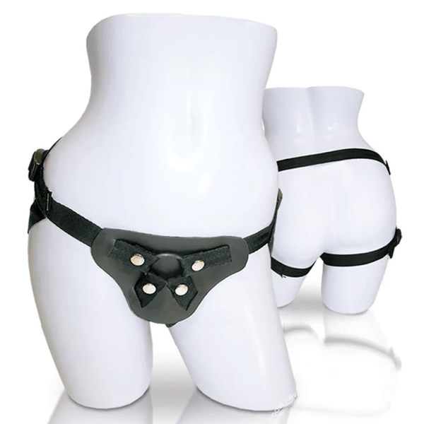 Leather Strap On - LustyBanana