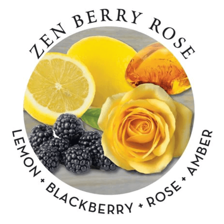 Massage Oil Zen Berry Rose 8 fl oz / 237 ml - LustyBanana