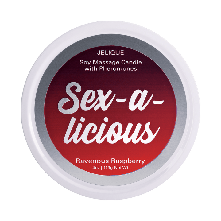 MOOD CANDLES Sex - a - licious - Pheromone Massage Candle Ravenous Raspberry 4oz | 113g - LustyBanana