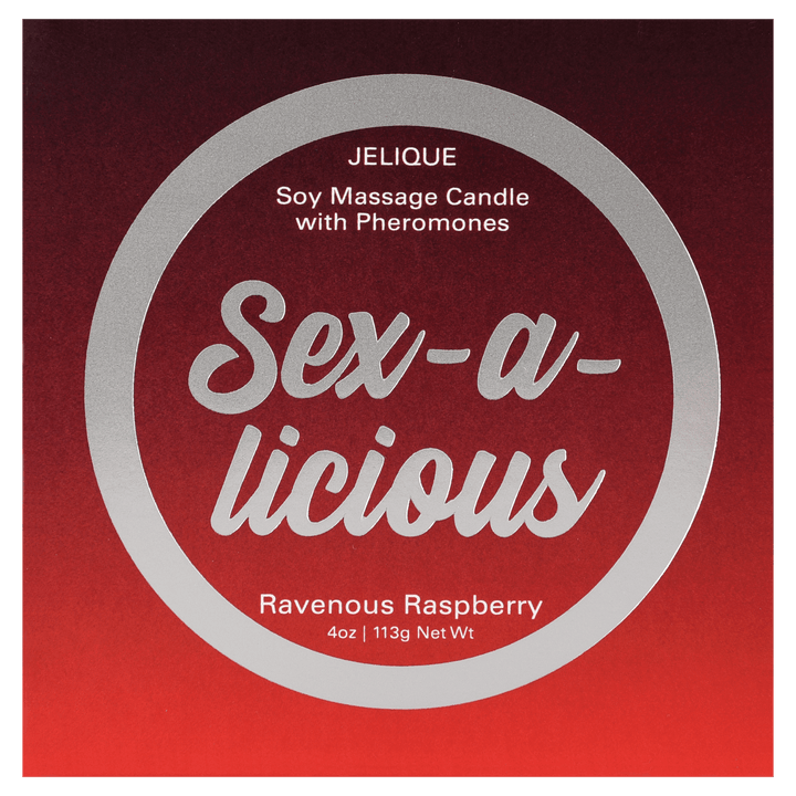 MOOD CANDLES Sex - a - licious - Pheromone Massage Candle Ravenous Raspberry 4oz | 113g - LustyBanana