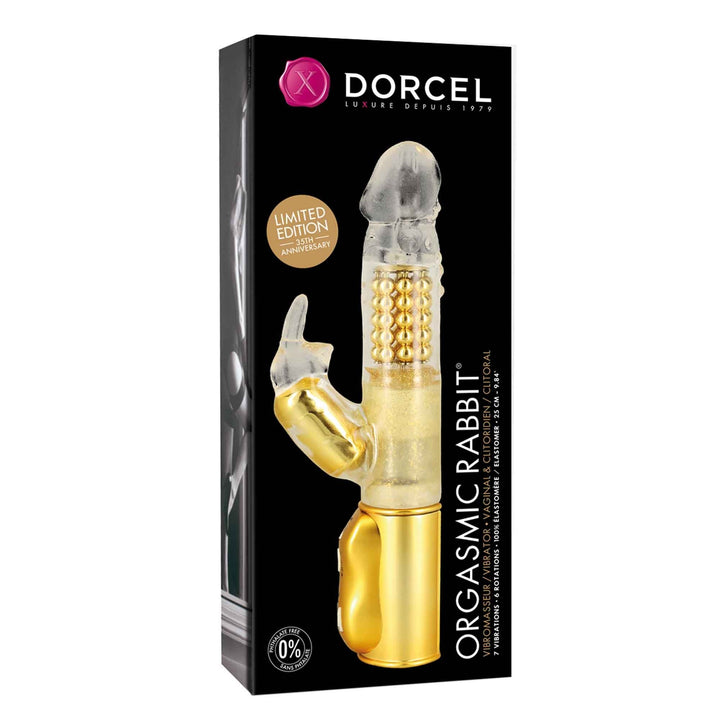 ORGASMIC RABBIT GOLD - LustyBanana