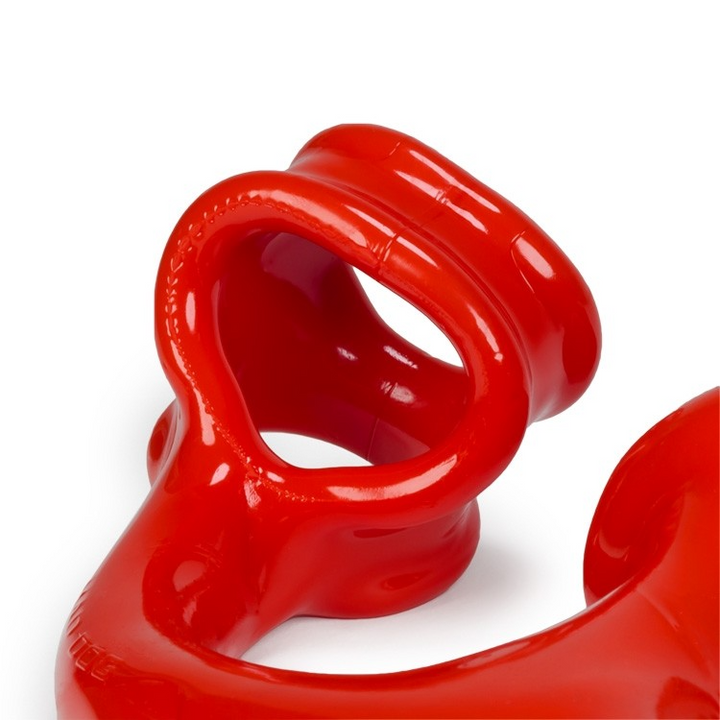 ALIEN TAIL, butt plug  sling, RED