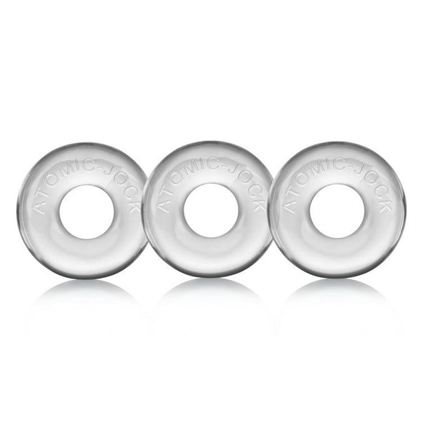 RINGER, 3-pack of DO-NUT-1 - CLEAR