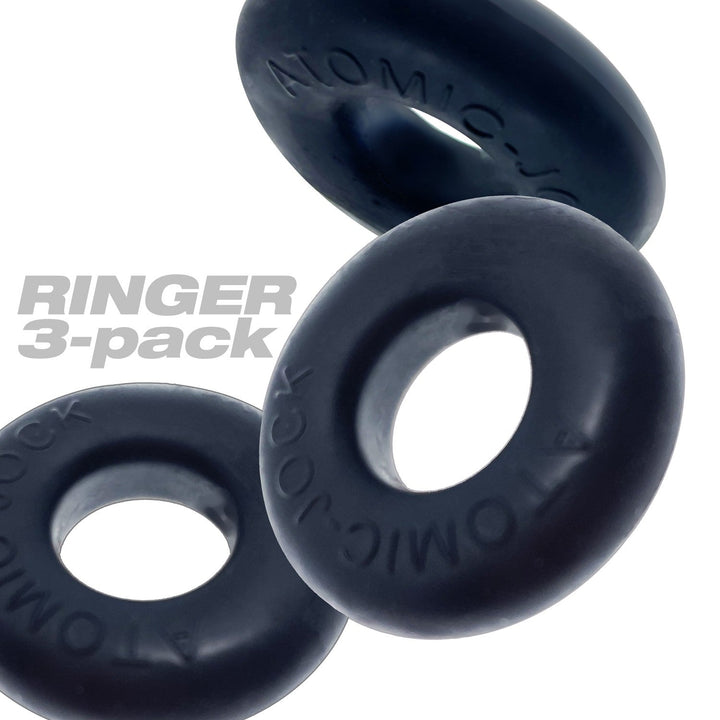 RINGER, cockring 3-pack - PLUS??? special edition -  NIGHT