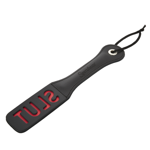 12? Leather Slut Impression Paddle