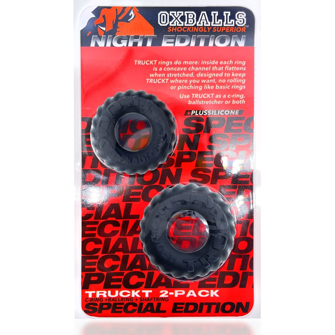 TRUCKT, 2-piece cockring - PLUS??? special edition - NIGHT
