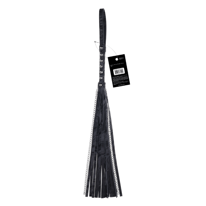 Velvet Noir Chain Flogger - LustyBanana