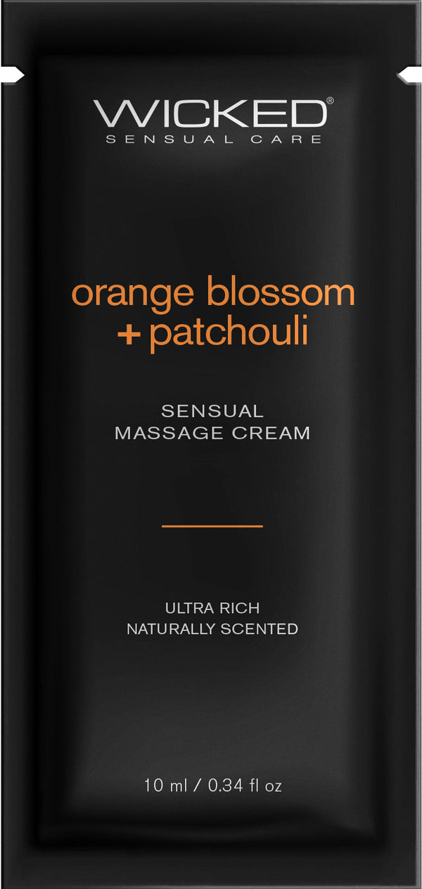 Orange Blossom  Patchouli Massage Cream .34oz