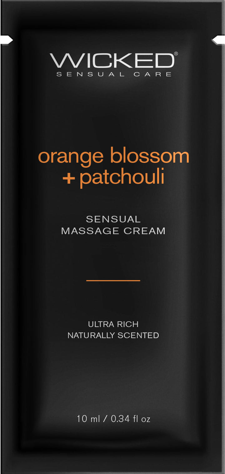 Orange Blossom  Patchouli Massage Cream .34oz