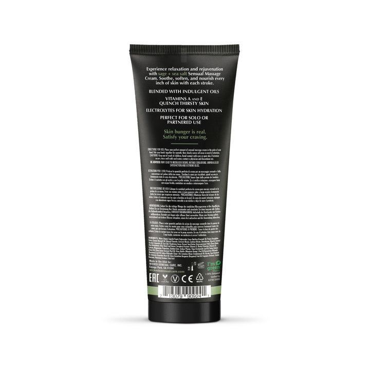 Sage  Sea Salt Massage Cream 4oz