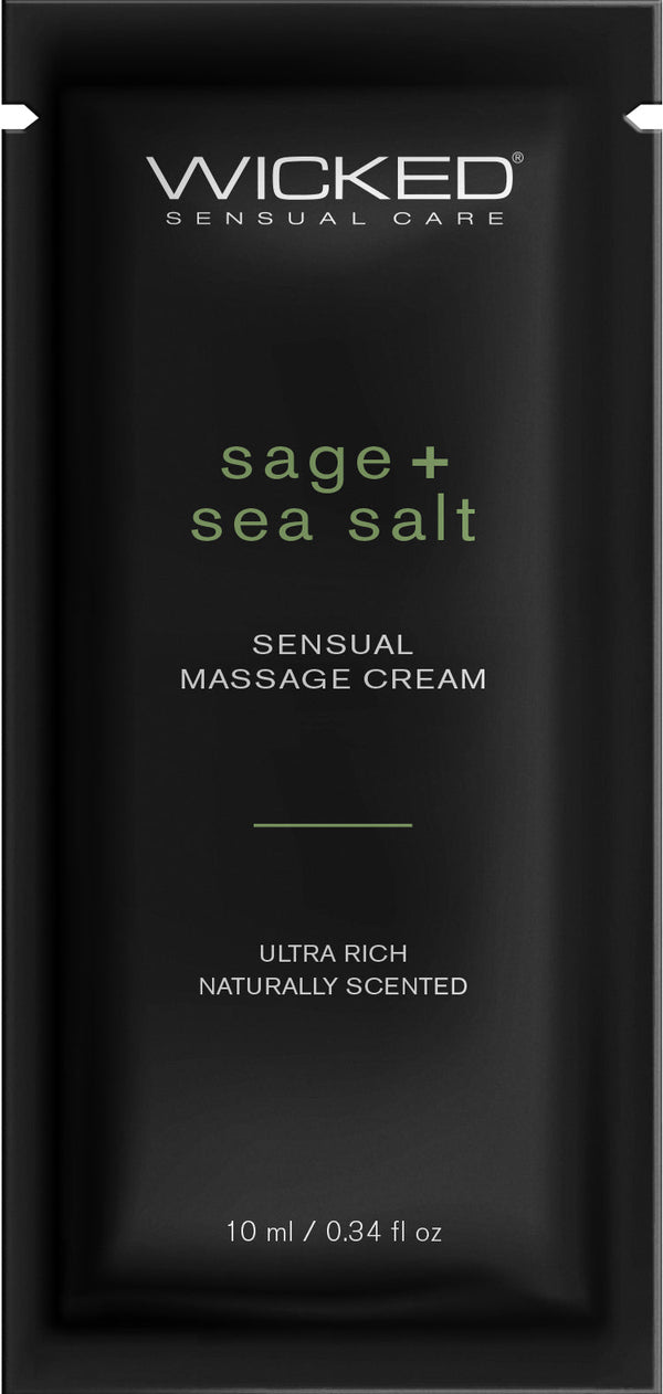 Sage  Sea Salt Massage Cream .34oz
