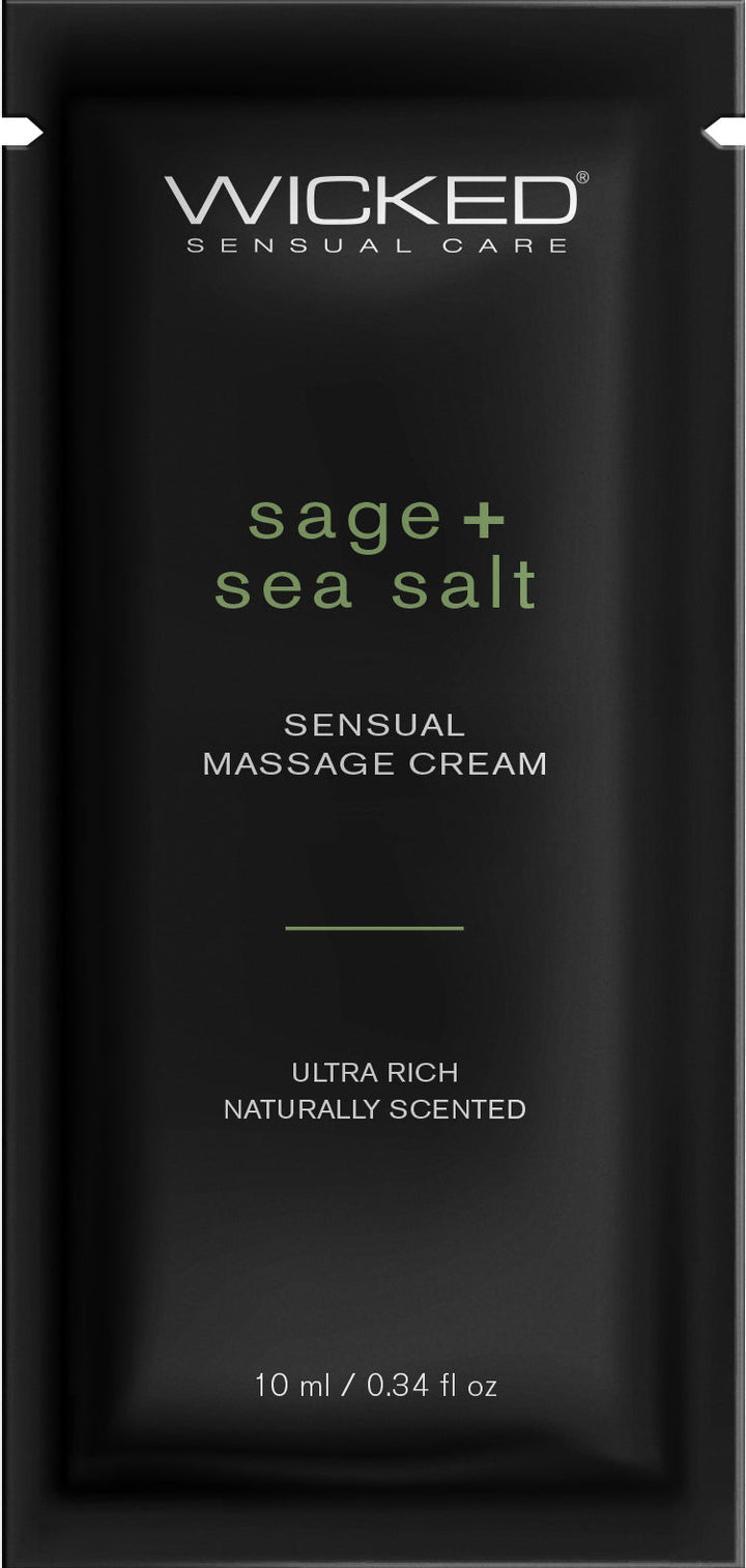 Sage  Sea Salt Massage Cream .34oz