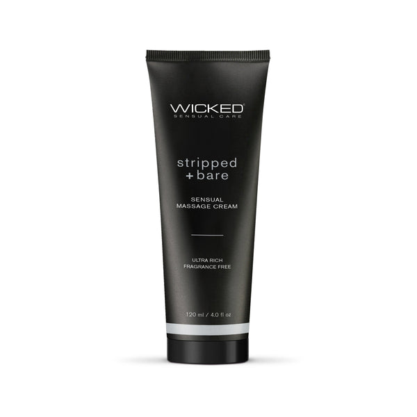 Stripped  Bare Massage Cream 4oz