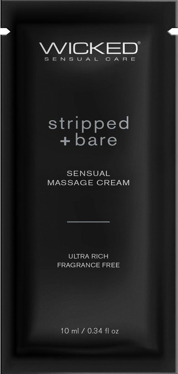Stripped  Bare Massage Cream .34oz