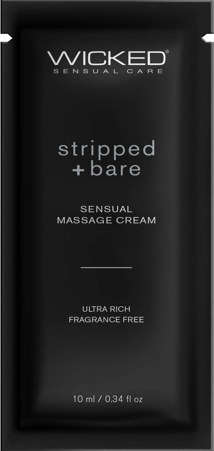 Stripped  Bare Massage Cream .34oz